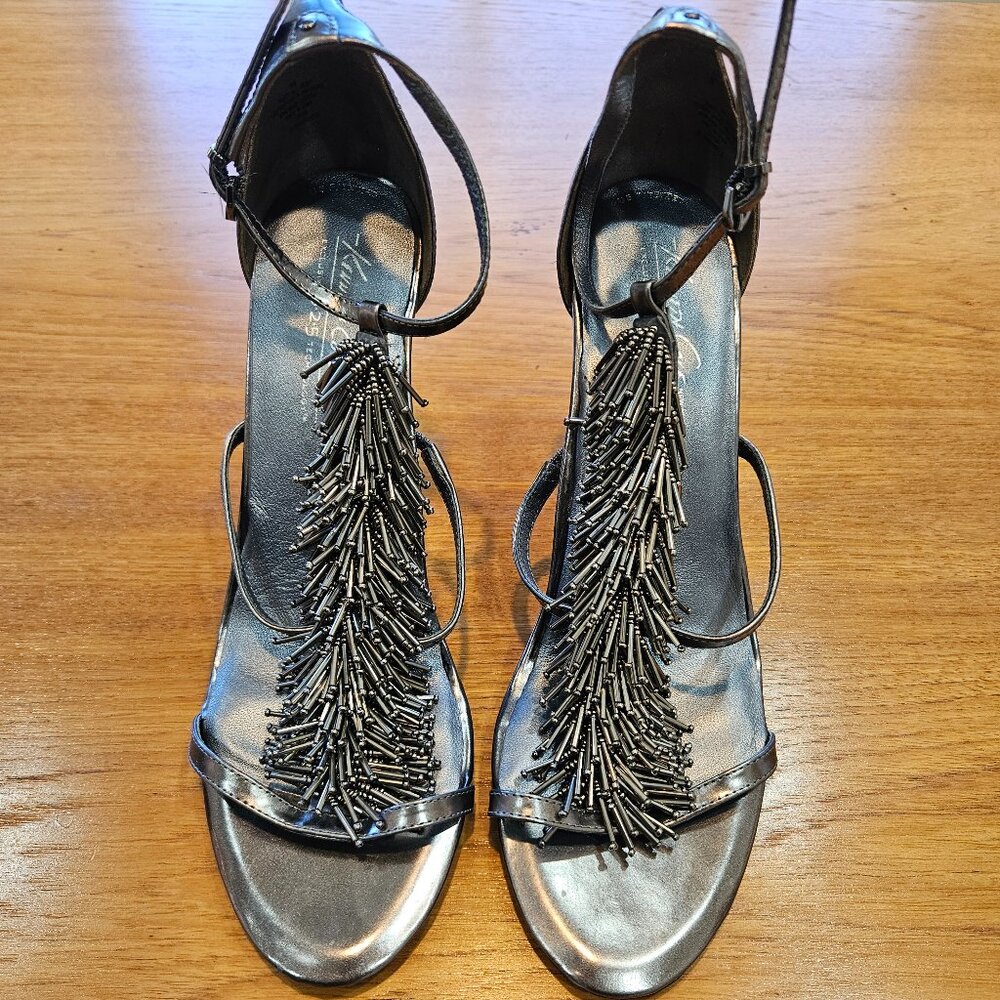 ​ Kenneth Cole "Party All Night" Beaded Heels - Size 8 Worn Once